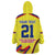 Colombia Champion Football Custom Wearable Blanket Hoodie Proud To Be Los Cafeteros - Wonder Print Shop