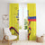 Colombia Champion Football Custom Window Curtain Proud To Be Los Cafeteros - Wonder Print Shop