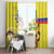 Colombia Champion Football Custom Window Curtain Proud To Be Los Cafeteros - Wonder Print Shop