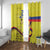 Colombia Champion Football Custom Window Curtain Proud To Be Los Cafeteros - Wonder Print Shop