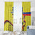 Colombia Champion Football Custom Window Curtain Proud To Be Los Cafeteros - Wonder Print Shop