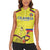 Colombia Champion Football Custom Women Sleeveless Polo Shirt Proud To Be Los Cafeteros - Wonder Print Shop