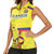 Colombia Champion Football Custom Women Sleeveless Polo Shirt Proud To Be Los Cafeteros - Wonder Print Shop