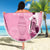 Argentina Football Beach Blanket Campeones De la Historia - Pink Style LT9 - Wonder Print Shop