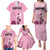 Argentina Football Family Matching Puletasi and Hawaiian Shirt Campeones De la Historia - Pink Style - Wonder Print Shop