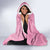 Argentina Football Custom Hooded Blanket Campeones De la Historia - Pink Style