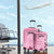 Argentina Football Luggage Cover Campeones De la Historia - Pink Style - Wonder Print Shop