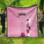 Argentina Football Custom Quilt Campeones De la Historia - Pink Style