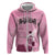 Argentina Football Zip Hoodie Campeones De la Historia - Pink Style - Wonder Print Shop