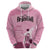 Argentina Football Zip Hoodie Campeones De la Historia - Pink Style - Wonder Print Shop