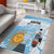 Argentina Football Area Rug Campeones De la Historia - Blue Style LT9 - Wonder Print Shop