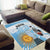 Argentina Football Area Rug Campeones De la Historia - Blue Style LT9 - Wonder Print Shop