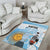 Argentina Football Area Rug Campeones De la Historia - Blue Style LT9 - Wonder Print Shop