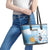 Argentina Football Leather Tote Bag Campeones De la Historia - Blue Style - Wonder Print Shop
