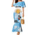 Argentina Football Mermaid Dress Campeones De la Historia - Blue Style - Wonder Print Shop