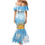 Argentina Football Mermaid Dress Campeones De la Historia - Blue Style - Wonder Print Shop