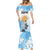 Argentina Football Mermaid Dress Campeones De la Historia - Blue Style - Wonder Print Shop