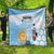 Argentina Football Custom Quilt Campeones De la Historia - Blue Style