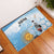 Argentina Football Rubber Doormat Campeones De la Historia - Blue Style - Wonder Print Shop