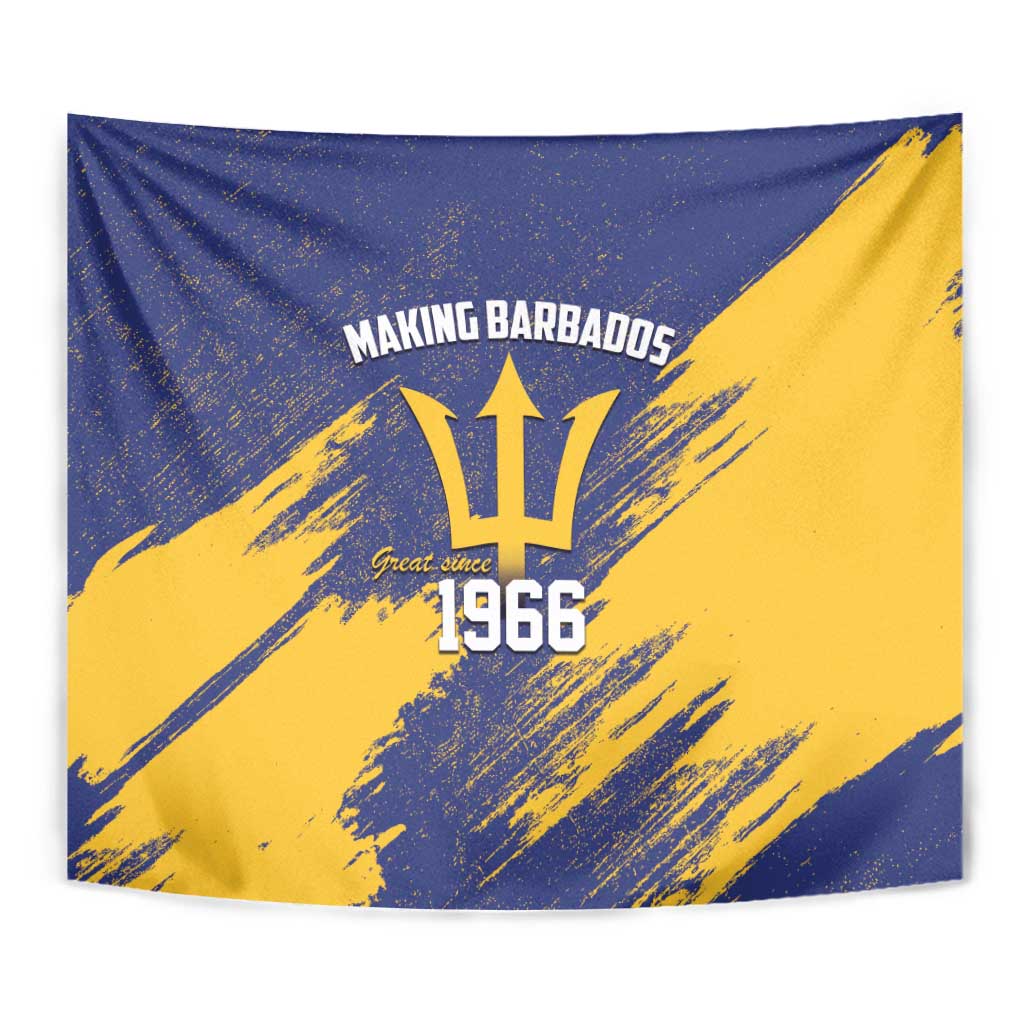 Barbados Pride Est 1966 Tapestry - Wonder Print Shop