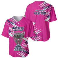 Caribbean Cricket Barbados Personalized Baseball Jersey Make It Three 2025 is Ours - Wonder Print Shop