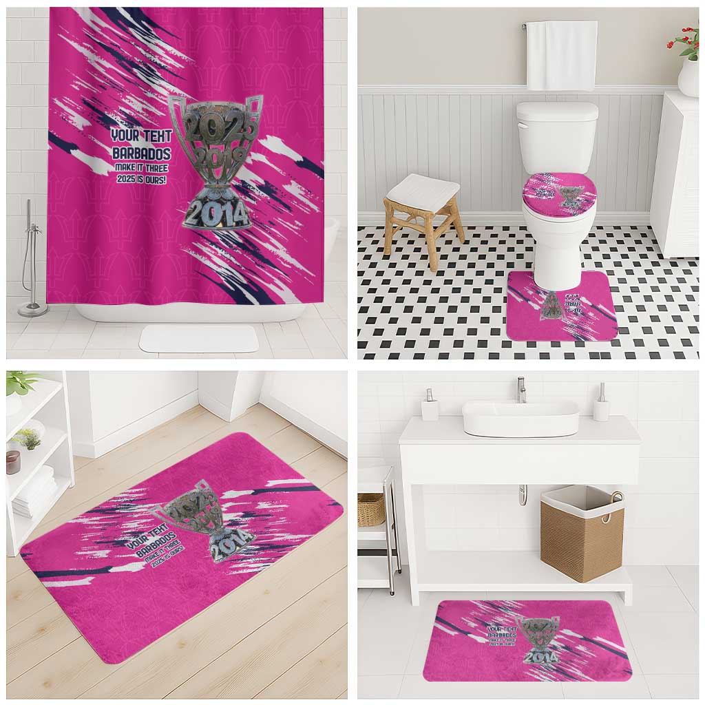 Caribbean Cricket Barbados Personalized Bathroom Set Make It Three 2025 is Ours - Wonder Print Shop