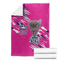 Caribbean Cricket Barbados Personalized Blanket Make It Three 2025 is Ours - Wonder Print Shop
