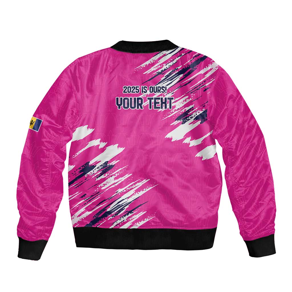 Caribbean Cricket Barbados Personalized Bomber Jacket Make It Three 2025 is Ours - Wonder Print Shop
