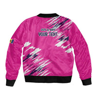 Caribbean Cricket Barbados Personalized Bomber Jacket Make It Three 2025 is Ours - Wonder Print Shop