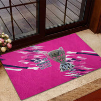 Caribbean Cricket Barbados Personalized Rubber Doormat Make It Three 2025 is Ours - Wonder Print Shop