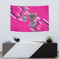 Caribbean Cricket Barbados Personalized Tapestry Make It Three 2025 is Ours - Wonder Print Shop