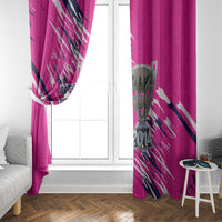 Caribbean Cricket Barbados Personalized Window Curtain Make It Three 2025 is Ours - Wonder Print Shop