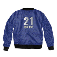 Caribbean Cricket Barbados Custom Bomber Jacket Trident Champion’s Wave - Wonder Print Shop