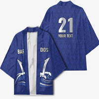 Caribbean Cricket Barbados Custom Kimono Trident Champion’s Wave - Wonder Print Shop