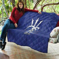 Caribbean Cricket Barbados Custom Quilt Trident Champion’s Wave - Wonder Print Shop