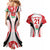 Custom England Rugby Couples Matching Mermaid Dress and Hawaiian Shirt Come On Red Rose Word Cup 2023 LT9 - Wonder Print Shop