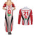 Custom England Rugby Couples Matching Summer Maxi Dress and Long Sleeve Button Shirts Come On Red Rose Word Cup 2023 LT9 - Wonder Print Shop