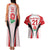 Custom England Rugby Couples Matching Tank Maxi Dress and Hawaiian Shirt Come On Red Rose Word Cup 2023 LT9 - Wonder Print Shop