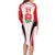 Custom England Rugby Family Matching Long Sleeve Bodycon Dress and Hawaiian Shirt Come On Red Rose Word Cup 2023 LT9 - Wonder Print Shop