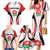 Custom England Rugby Family Matching Mermaid Dress and Hawaiian Shirt Come On Red Rose Word Cup 2023 LT9 - Wonder Print Shop