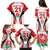 Custom England Rugby Family Matching Puletasi Dress and Hawaiian Shirt Come On Red Rose Word Cup 2023 - Wonder Print Shop