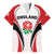 Custom England Rugby Family Matching Puletasi Dress and Hawaiian Shirt Come On Red Rose Word Cup 2023 - Wonder Print Shop