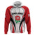 Custom England Rugby Hoodie Come On Red Rose Word Cup 2023 - Wonder Print Shop