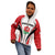 Custom England Rugby Kid Hoodie Come On Red Rose Word Cup 2023 - Wonder Print Shop