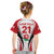 Custom England Rugby Kid T Shirt Come On Red Rose Word Cup 2023 - Wonder Print Shop