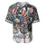 USA Darts Baseball Jersey American Bald Eagle with Grunge Style LT9 - Wonder Print Shop