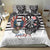 USA Darts Bedding Set American Bald Eagle with Grunge Style LT9 - Wonder Print Shop