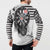 USA Darts Button Sweatshirt American Bald Eagle with Grunge Style LT9 - Wonder Print Shop