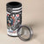 USA Darts 4 in 1 Can Cooler Tumbler American Bald Eagle with Grunge Style LT9 - Wonder Print Shop