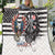 USA Darts Quilt American Bald Eagle with Grunge Style - Wonder Print Shop